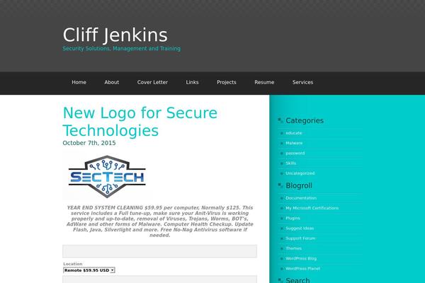 clifford-jenkins.com site used Out-of-the-box