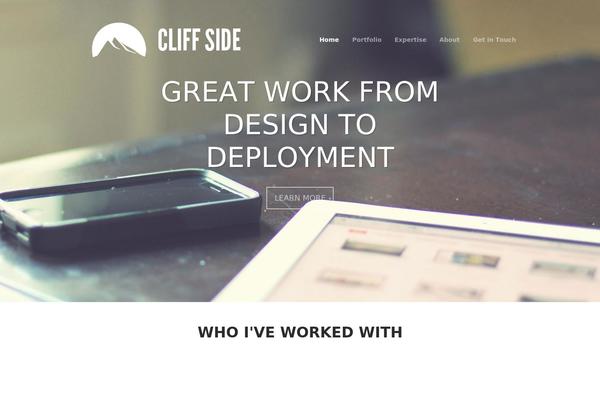 Hayden theme site design template sample