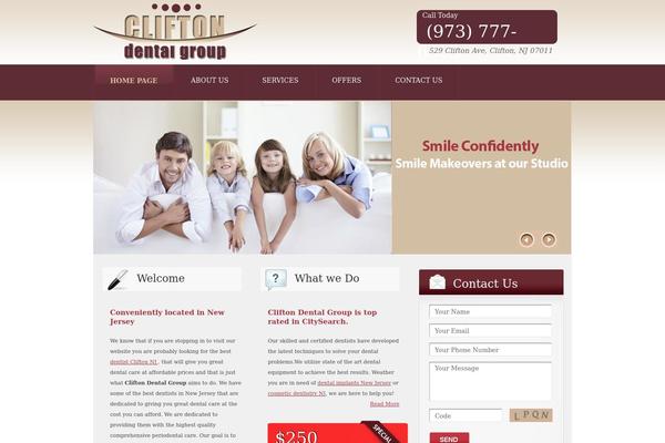 cliftondentalgroup.com site used Clifton