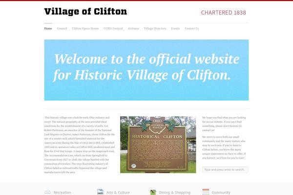 cliftonoperahouse.com site used Clarity