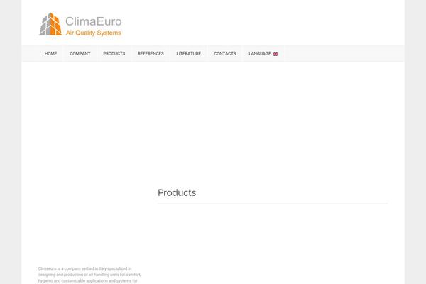 climaeuro.com site used Envor-child