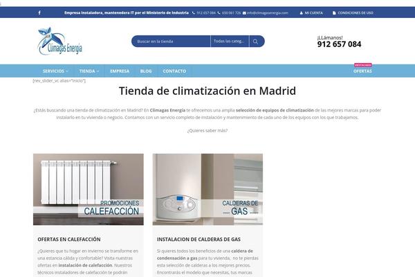 Porto Child theme site design template sample