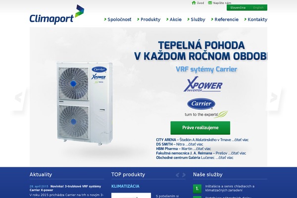 climaport.sk site used Climaport