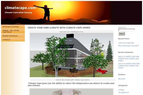 tpSunrise theme site design template sample