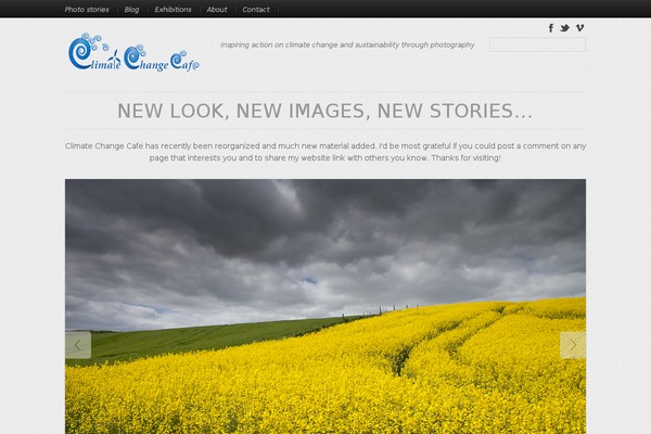 Reportage theme site design template sample