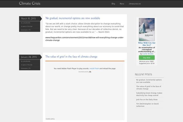 Skeptical theme site design template sample