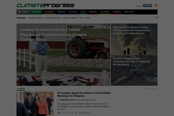 climateprogress.org site used Tp4