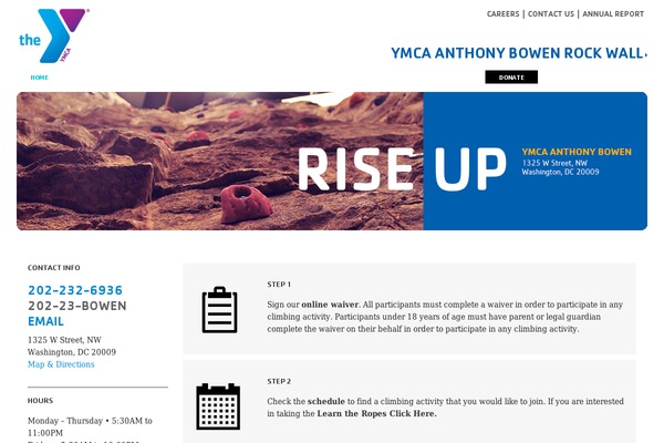 climb-ymca.com site used Jupiter