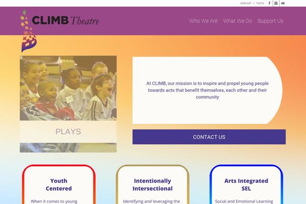 Enfold theme site design template sample