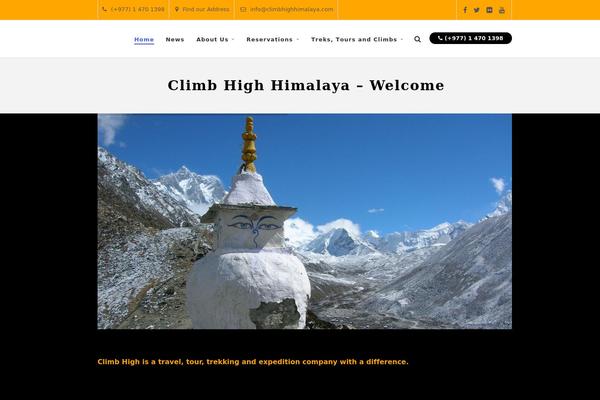 Altair theme site design template sample