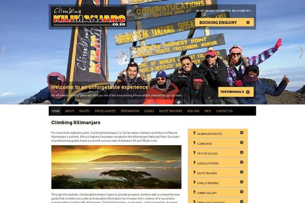 Site using eVision Responsive Column Layout Shortcodes plugin