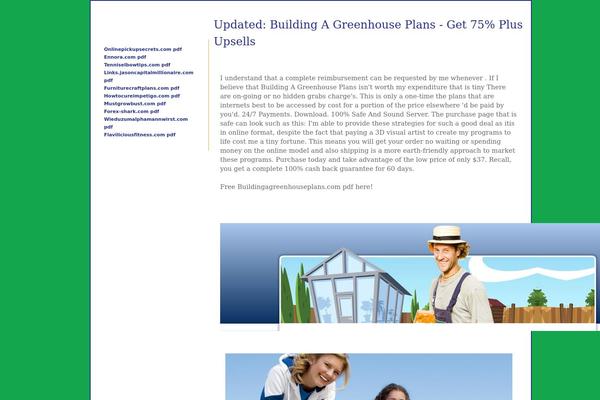 Sss theme site design template sample