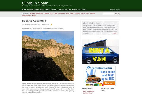 Carrington Blog theme site design template sample