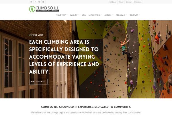 Salient Child theme site design template sample