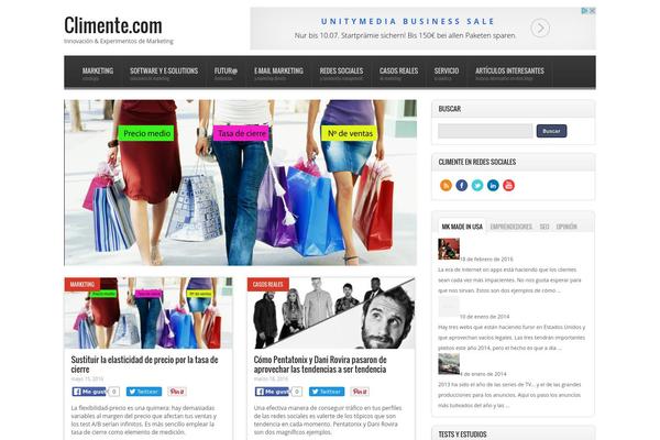 Pressimo theme site design template sample