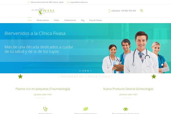 Dental-clinic theme site design template sample