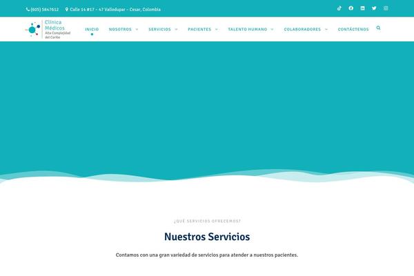 Infinite theme site design template sample