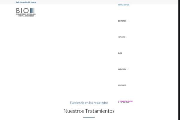 Uncode theme site design template sample
