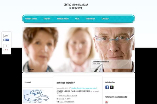 clinicabuenpastor.com site used Behealthy