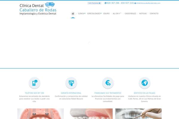 Finex theme site design template sample