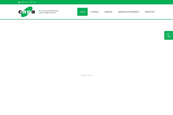 Site using Sliding Widgets plugin