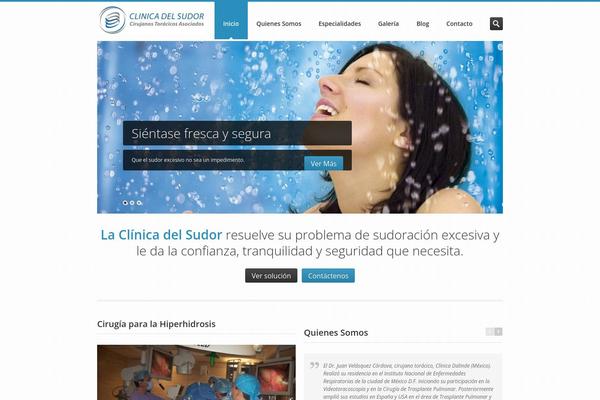 Inceptio theme site design template sample