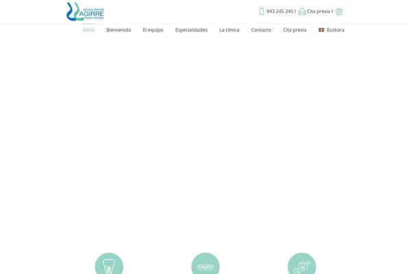 Dental-clinic theme site design template sample