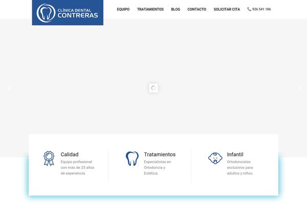 clinicadentalcontreras.com site used Contreras