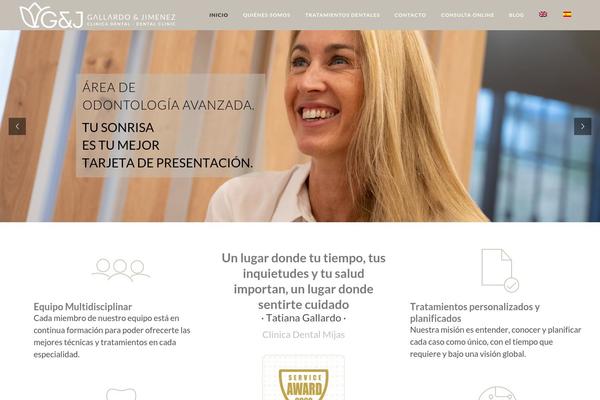 Bridge theme site design template sample