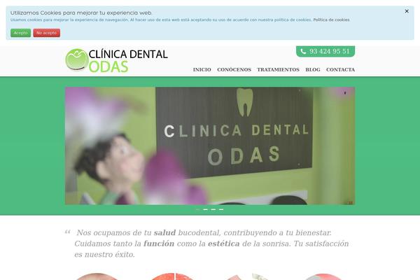 Care theme site design template sample