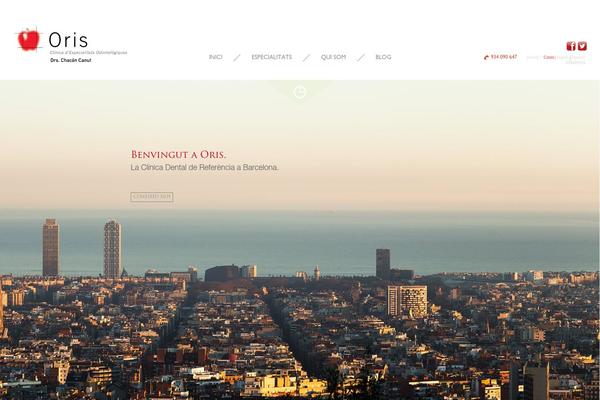 clinicadentaloris.com site used Ventigtheme