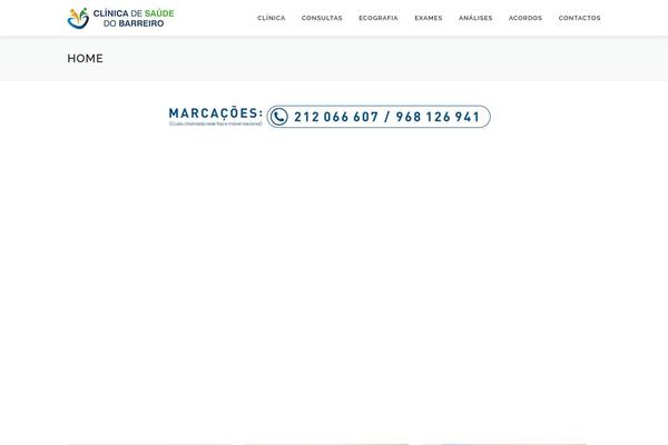 OnePress theme site design template sample