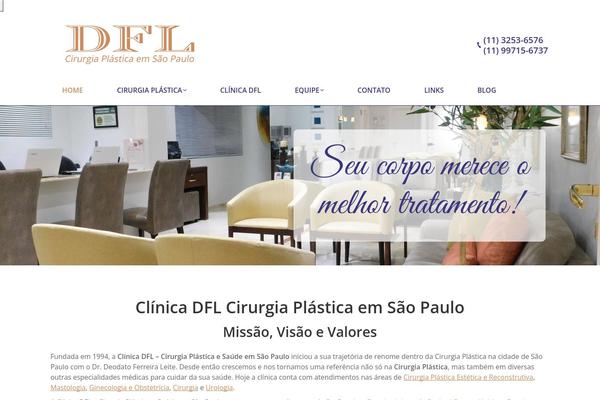 The7 theme site design template sample