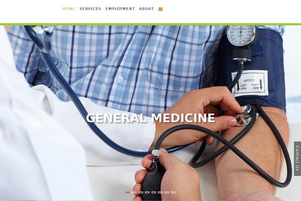 AccessPress Parallax theme site design template sample