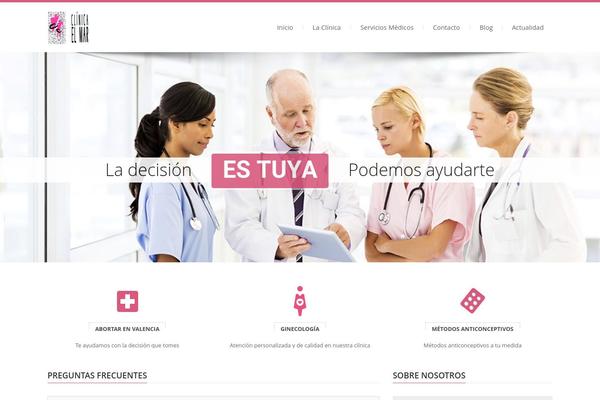 clinicaelmar.com site used Dictate