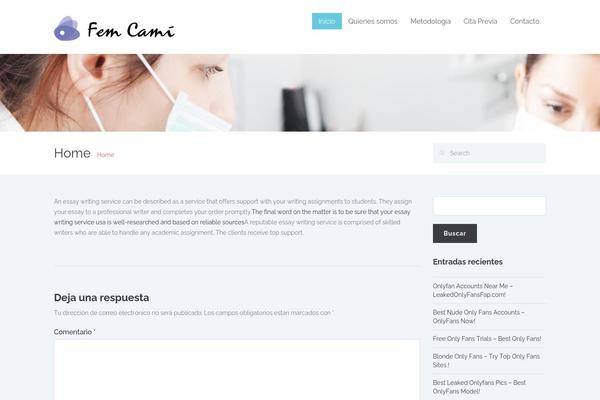 Medical-theme theme site design template sample