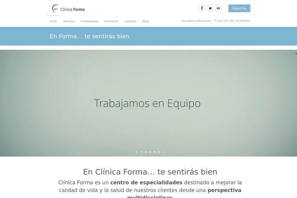 Medical Doctor theme site design template sample