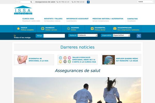 clinicaissa.com site used Issa