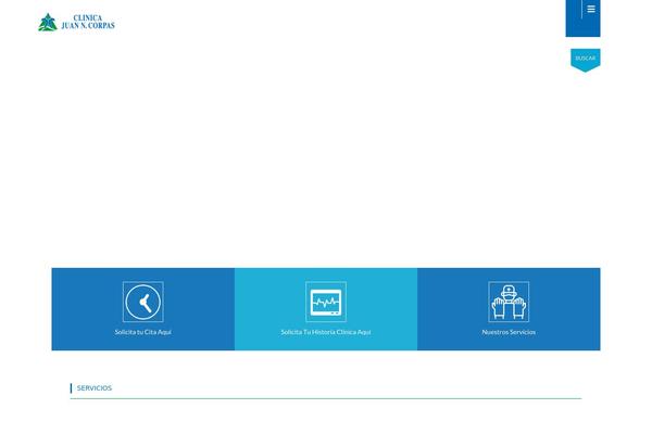Clinico theme site design template sample