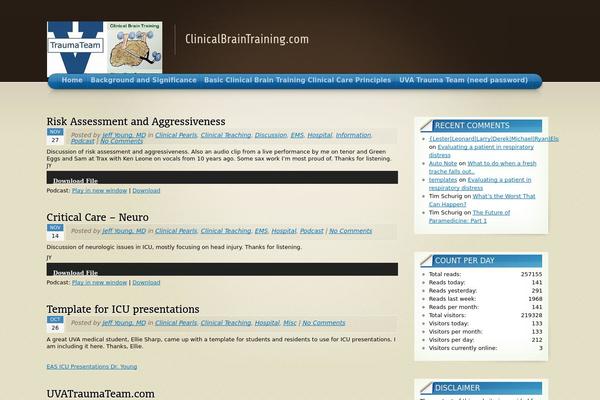 Arclite theme site design template sample