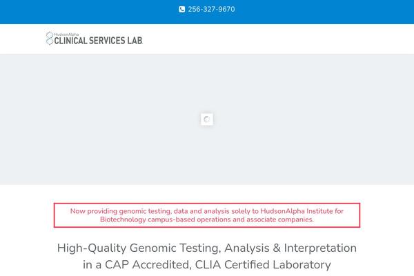 clinicallab.org site used Csltheme