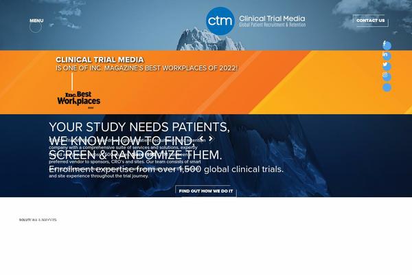 Ctm theme site design template sample