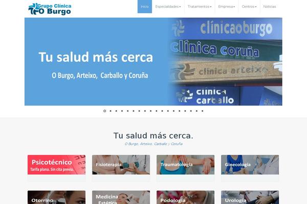 Busiprof theme site design template sample