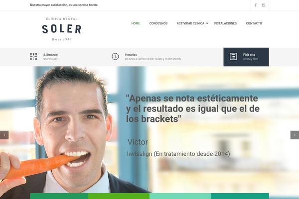 Dent-all theme site design template sample