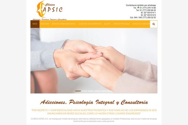 MediCure theme site design template sample
