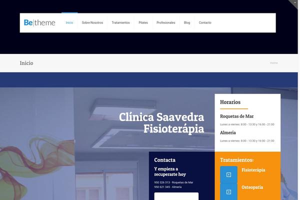 BeTheme theme site design template sample