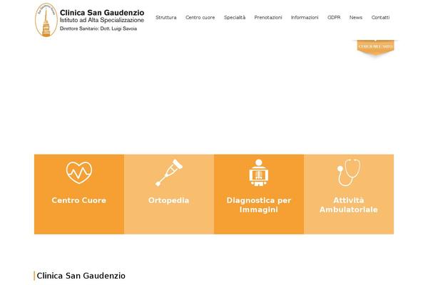 clinicasangaudenzio.com site used Clinicasangaudenzio