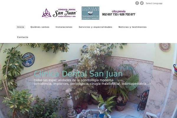 clinicasanjuan.es site used Threequarters