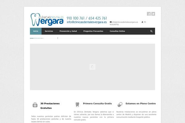 Centum theme site design template sample