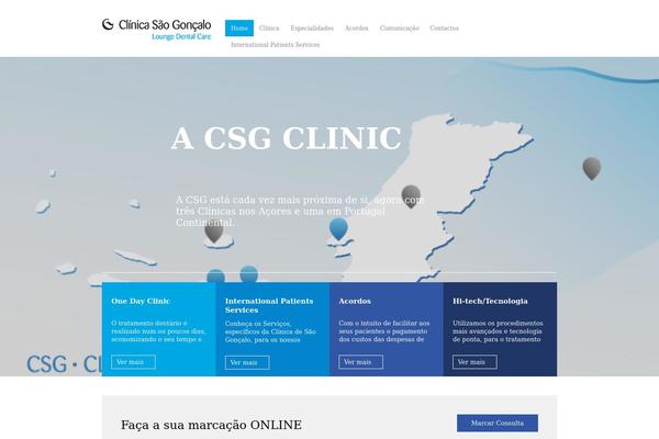 clinicasgoncalo.com site used Sandbox_acorespro